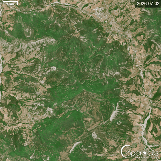 Les images satellites pour comprendre l’ampleur de l’incendie de Die 16 Sentinel 2 L2A 1615190716381422 timelapse LAST